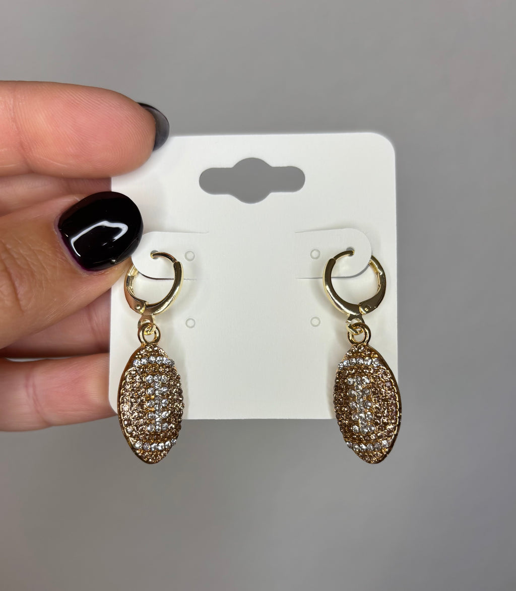 Football Earrings Set