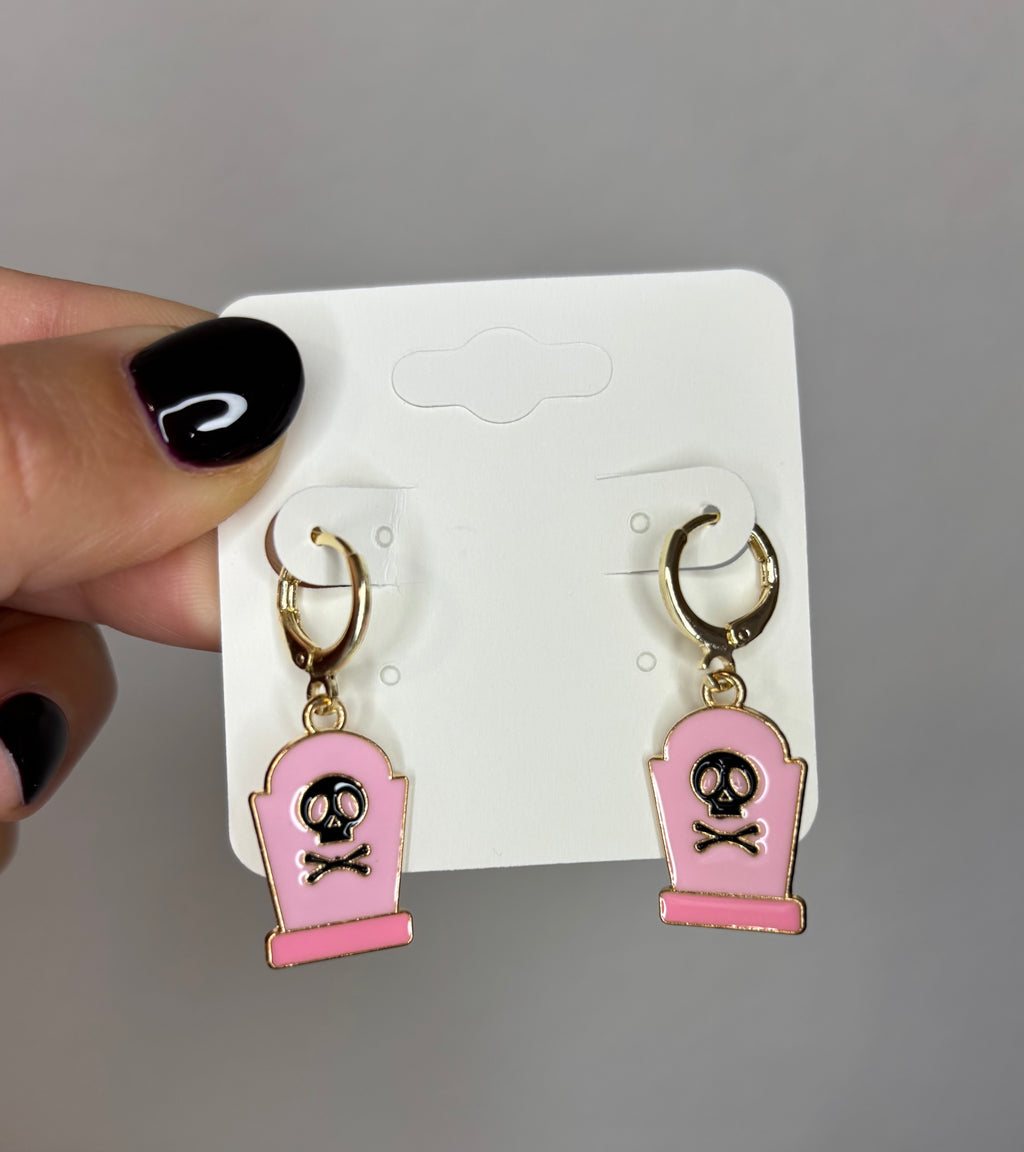 Pink Halloween Earring Bundle