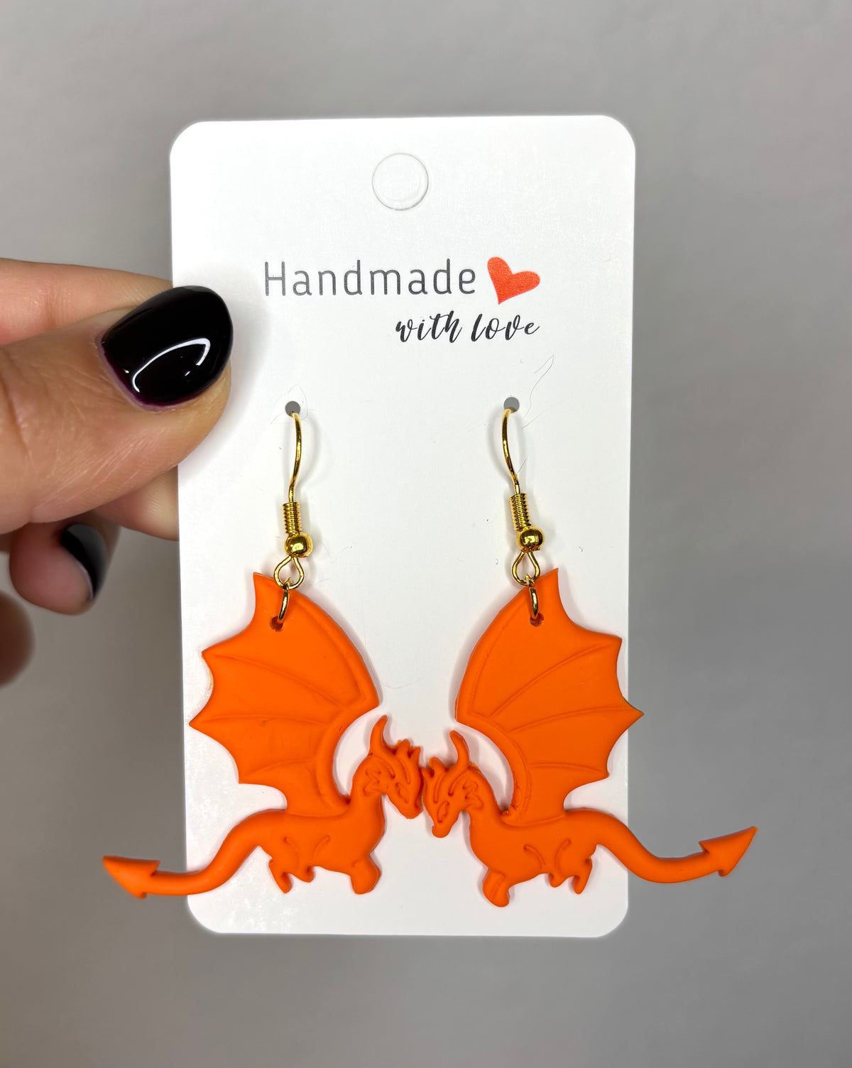 DES Dragon Earrings