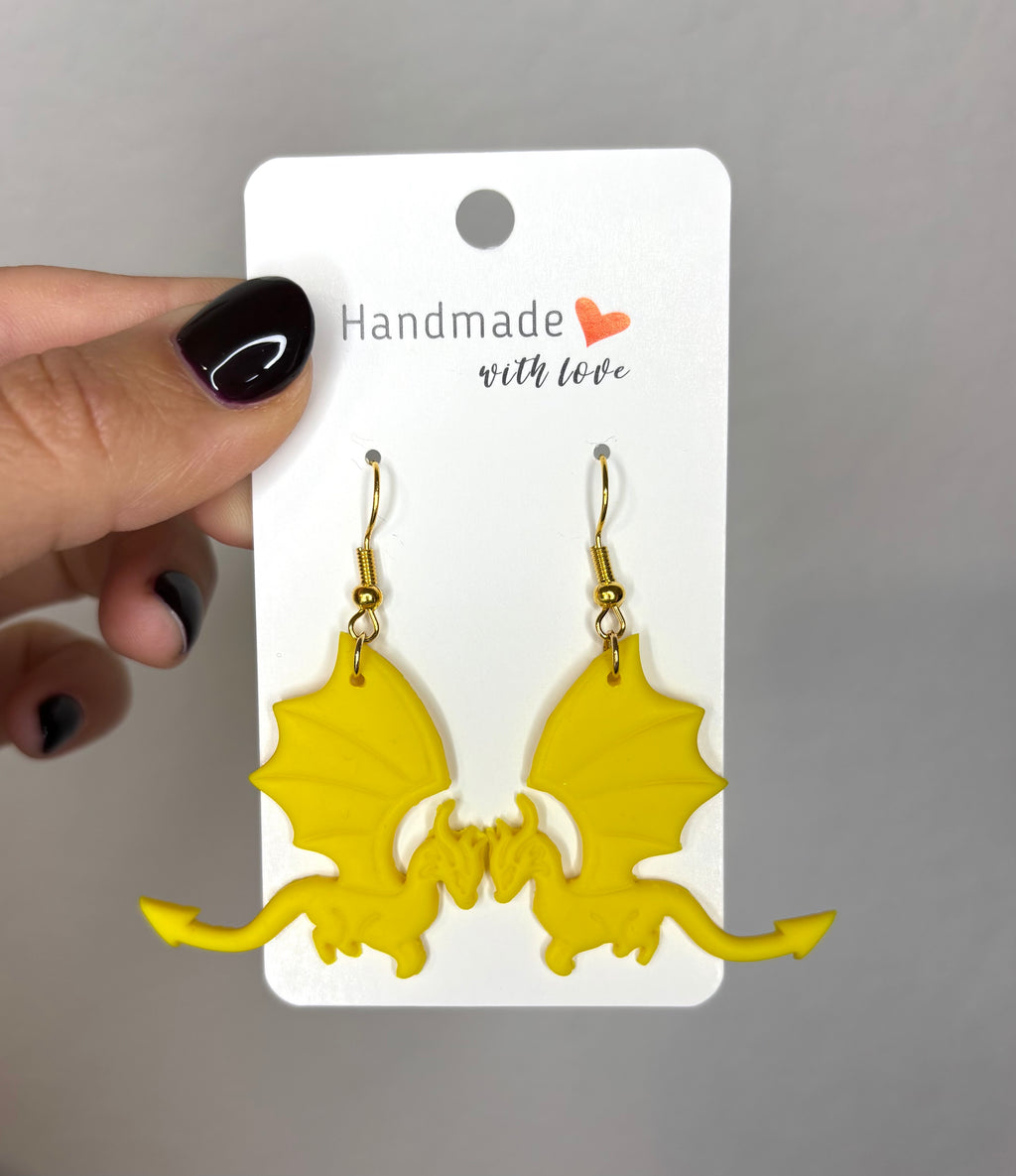 DES Dragon Earrings