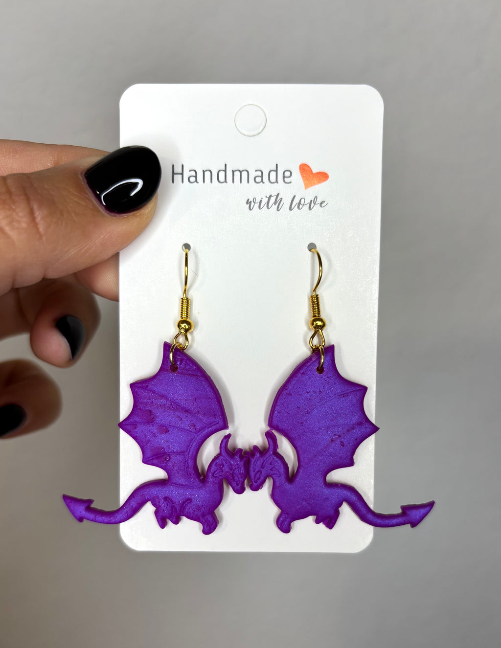 DES Dragon Earrings
