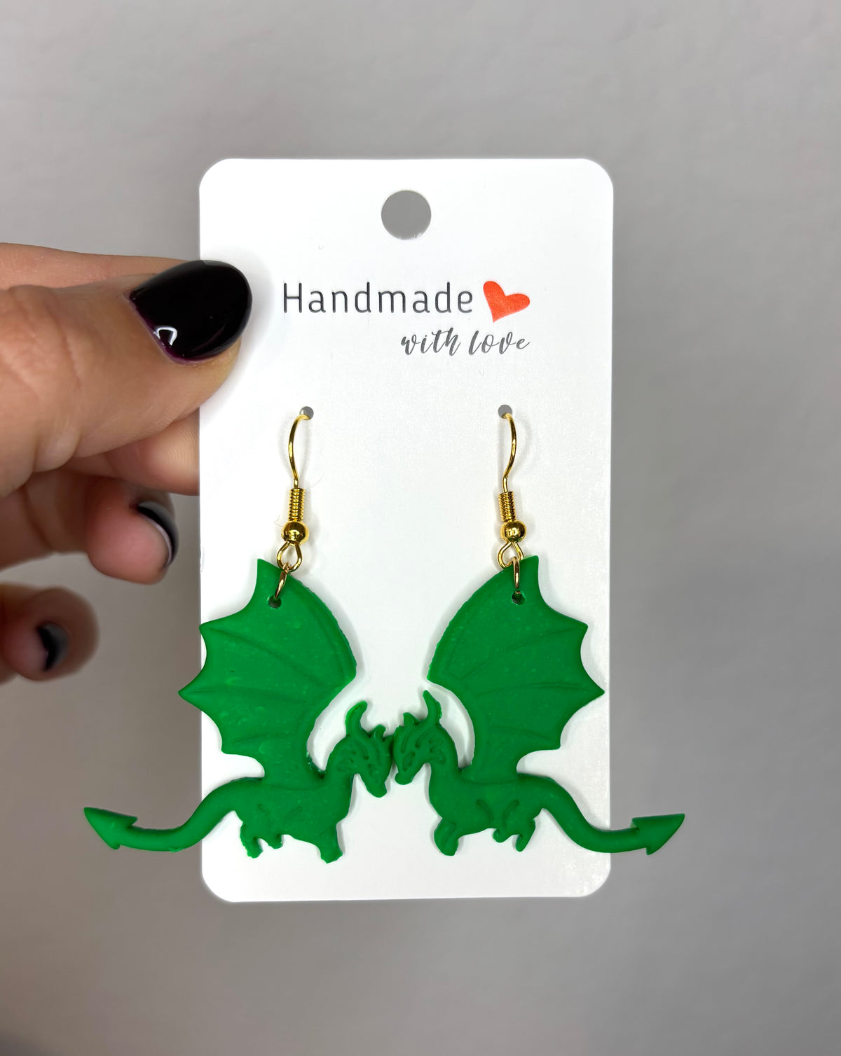 DES Dragon Earrings