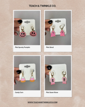 Pink Halloween Earring Bundle