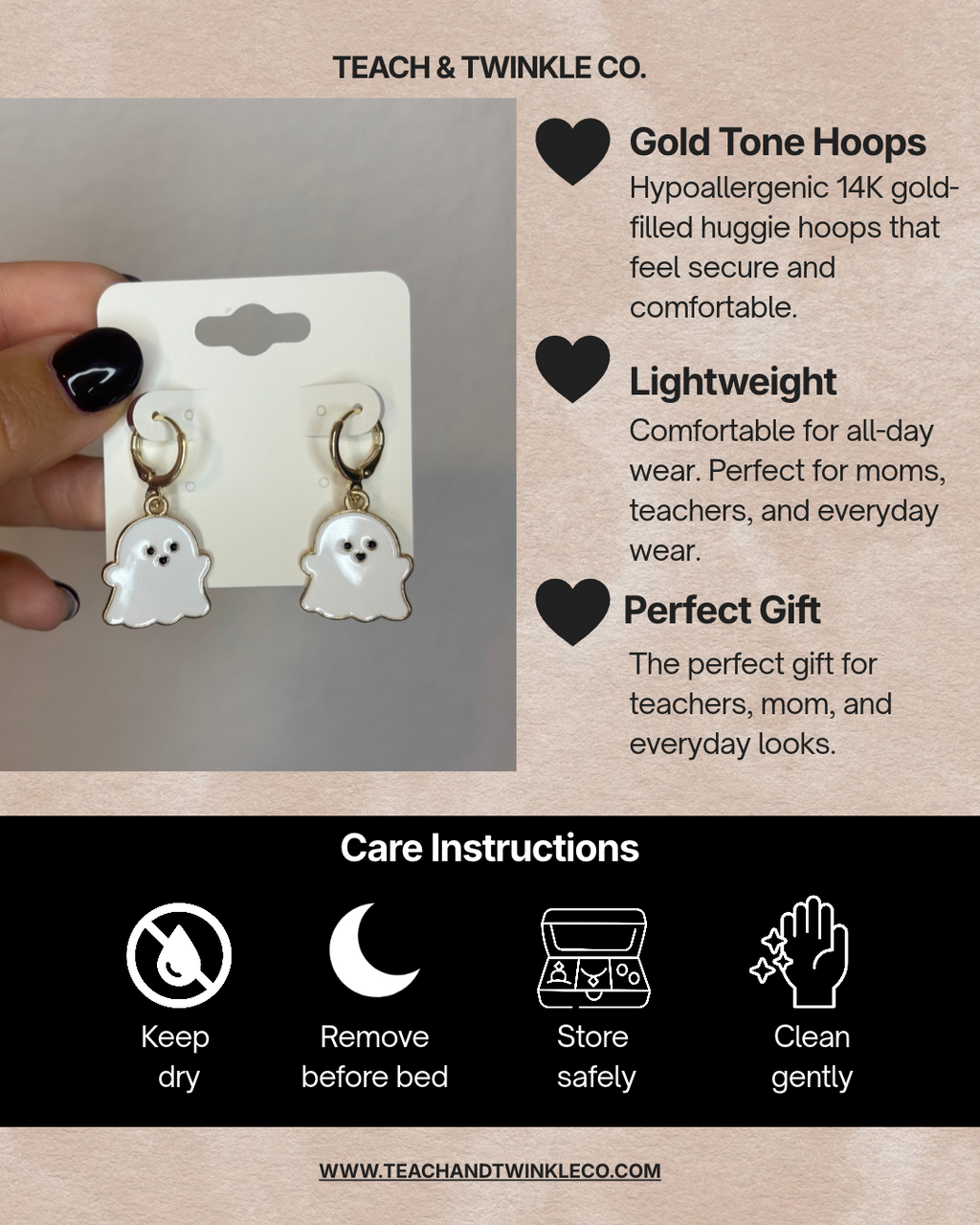 Ghost Earrings