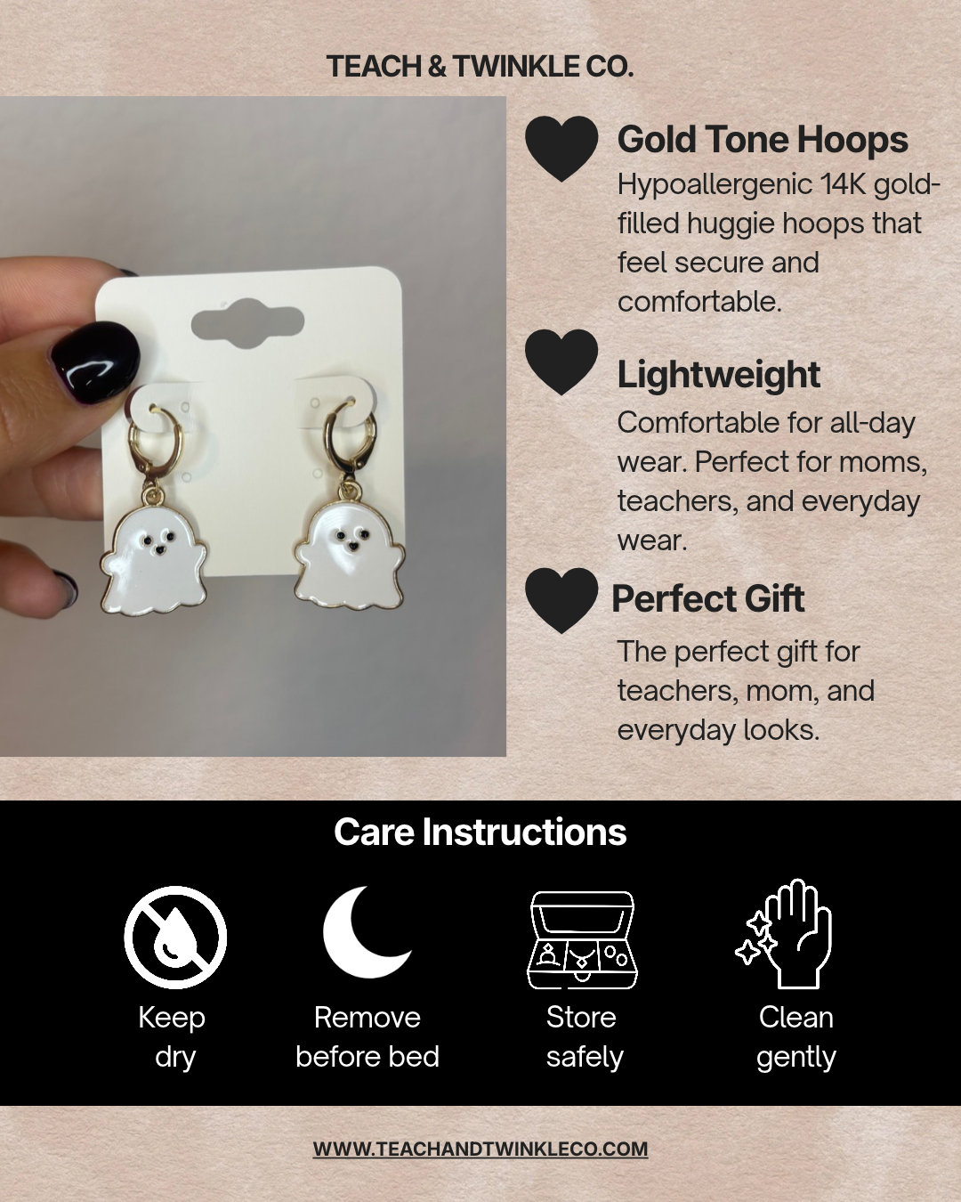 Ghost Earrings