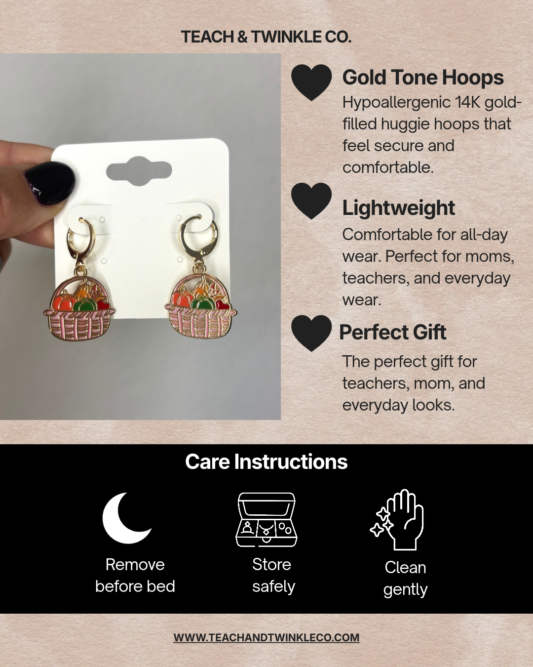 Thanksgiving Earring Set